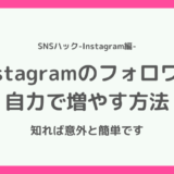 【実は簡単?】インスタのフォロワーを自力で増やす方法【裏技も公開】